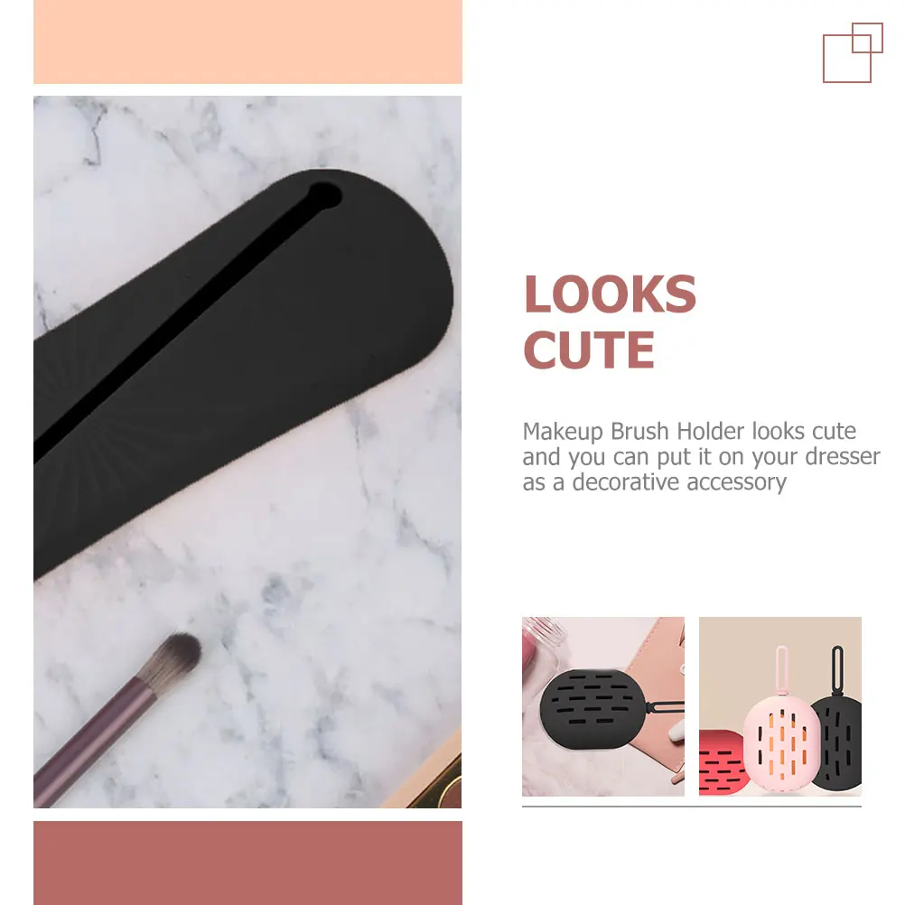 

Makeup Brush Storage Bag Sponges Holder Detergent Travel Small Pouch Silica Gel Case Organizer