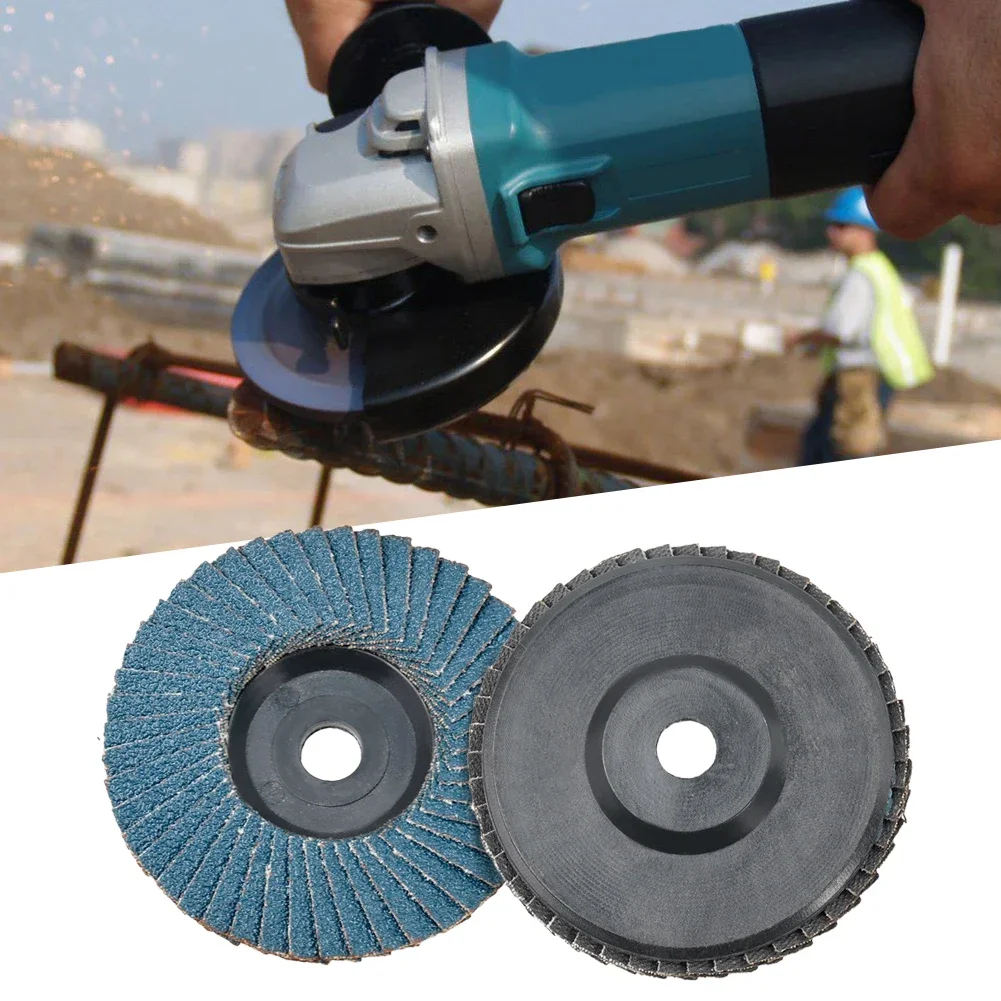 Flap Wheel 10 stuks Schijven 125mm Haakse Slijper Schuurschijven 40/60/80/120 Slijpschijf Flap Discs Metaal Voor Verwijdering Schuurmiddelen