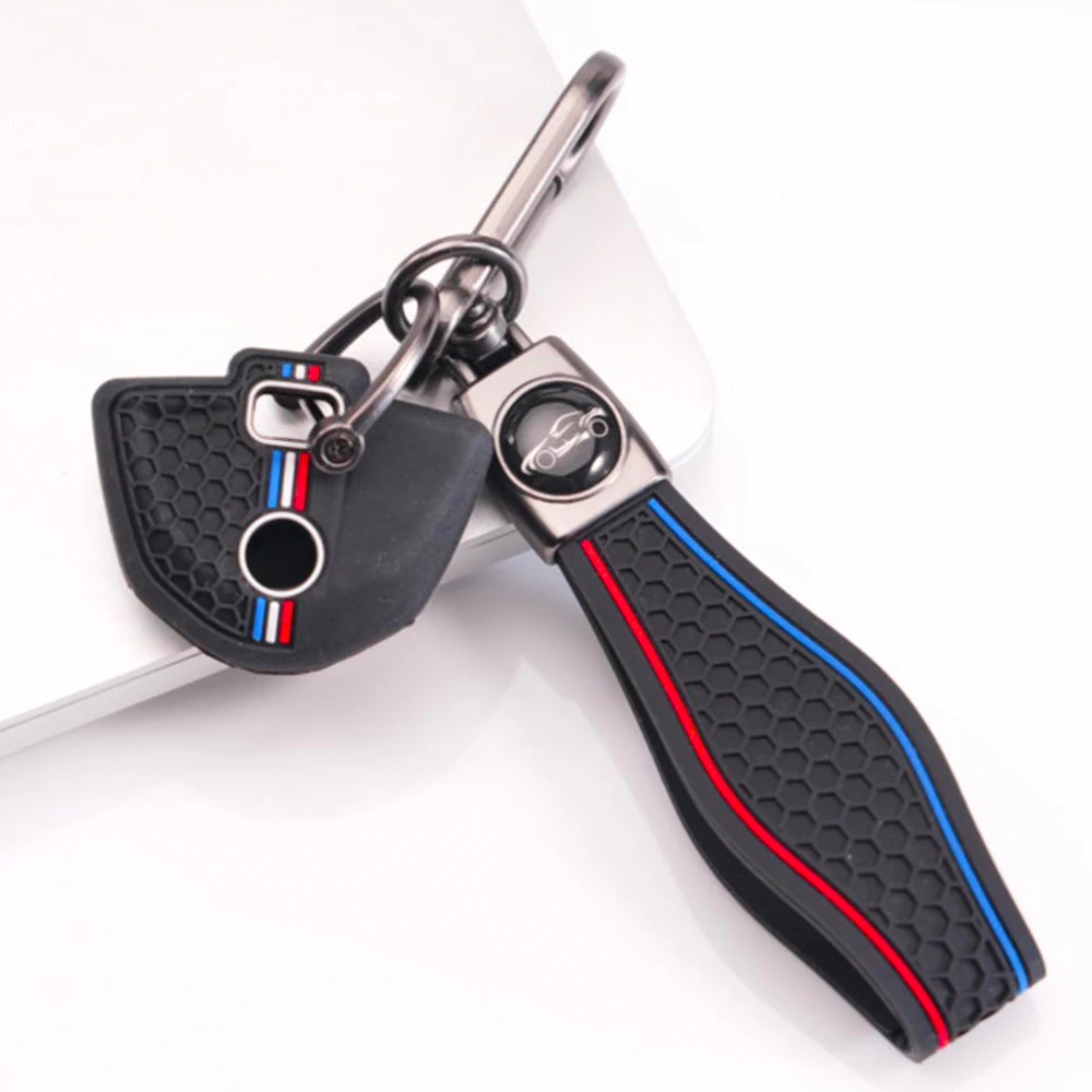 Key Fob Case With Wrist Strap For BMW S1000R S1000RR R1200GS LC R1200GS ADV R1200RT F700GS F800GS F750GS Motorcycle Flexible