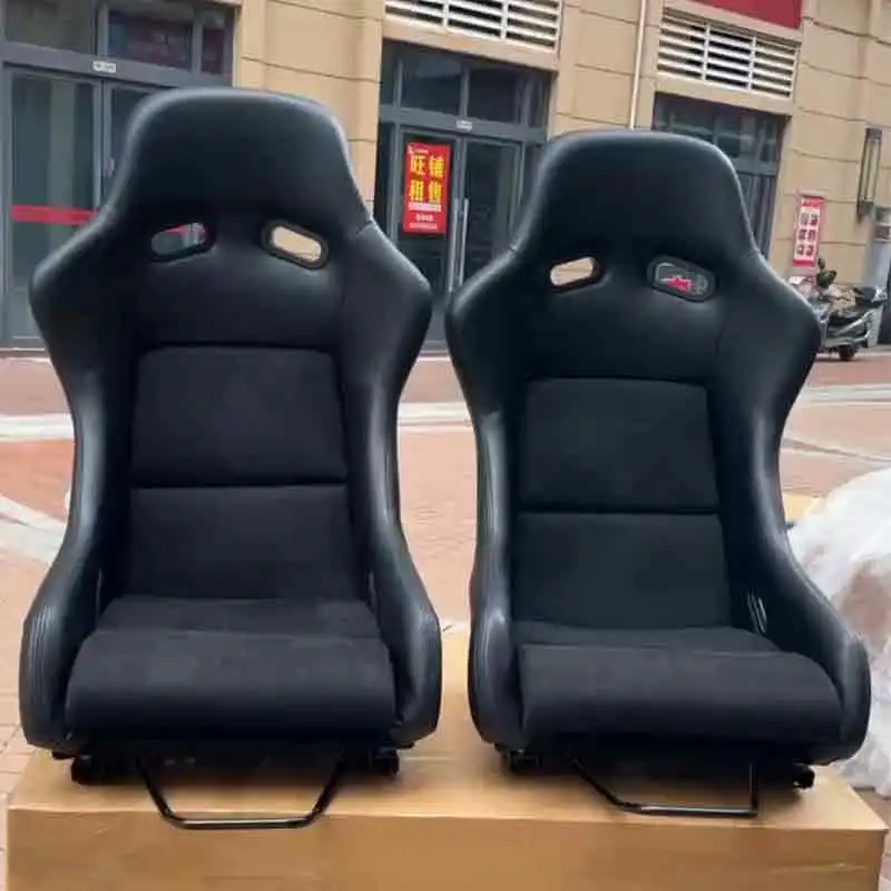 Carbon Fiber Racing Bucket Seats Custom Size Universal Fit Model MR