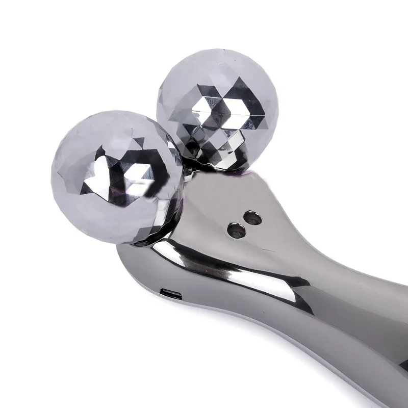 Electric 3D Roller Instrument Micro-electric Lifting and Tightening Beauty Instrument Pulse Beauty Instrument Facial Massage