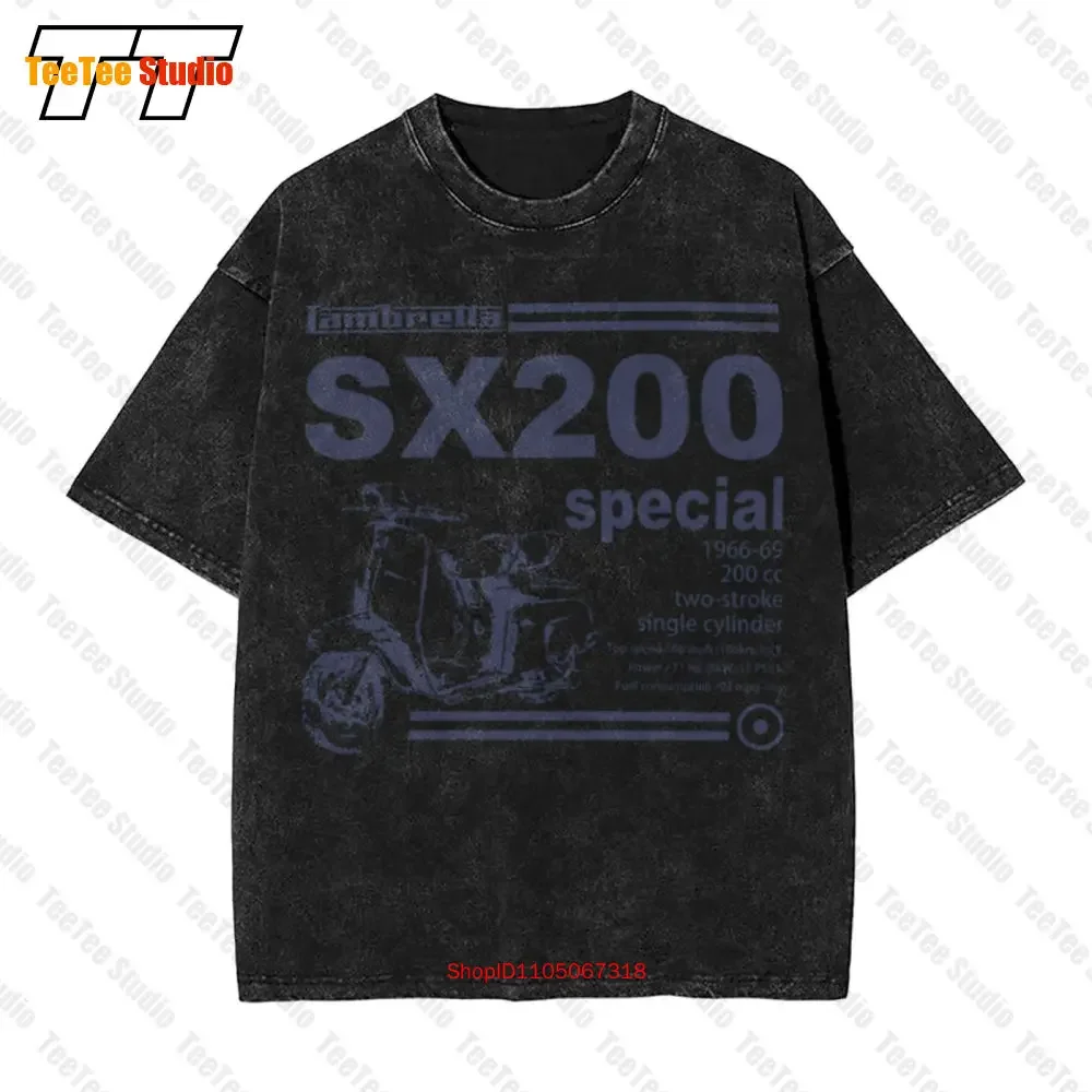 Lambretta Sx 200 Vintage Oversized T-Shirt H9PW