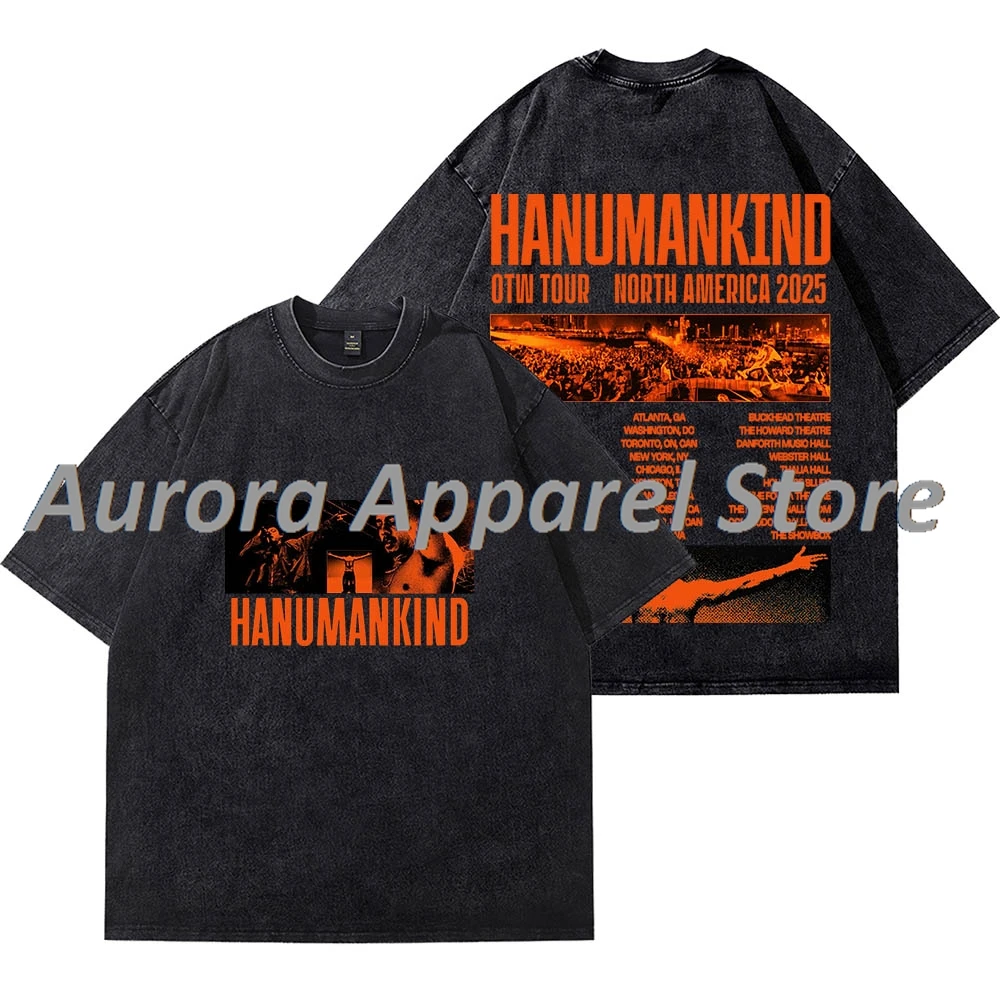 

Hanumankind OTW Tour 2025, футболки для косплея, женские и мужские хлопковые футболки с короткими рукавами