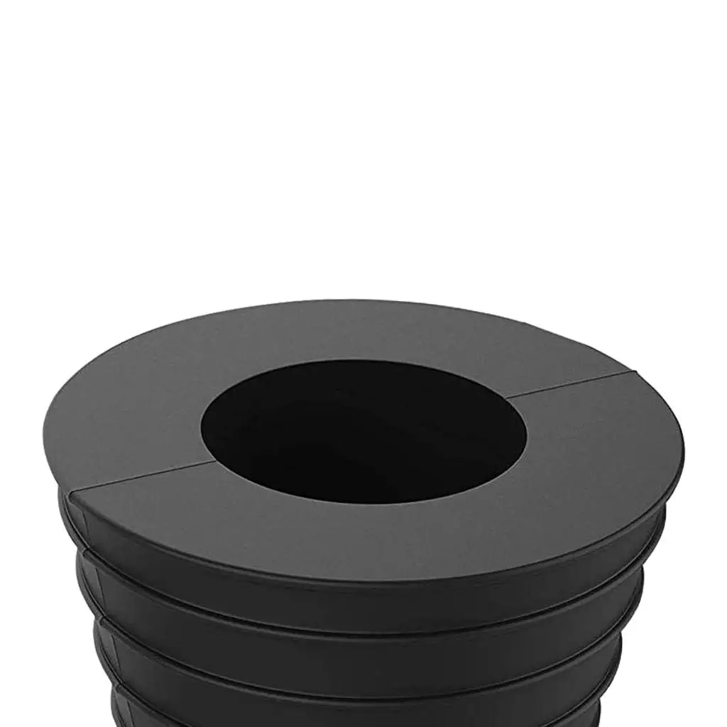 Umbrella Cone Wedge, Parasol Base Stand, Patio Table Hole Rings Plug for Patio Table Hole Opening or Base Stand Black