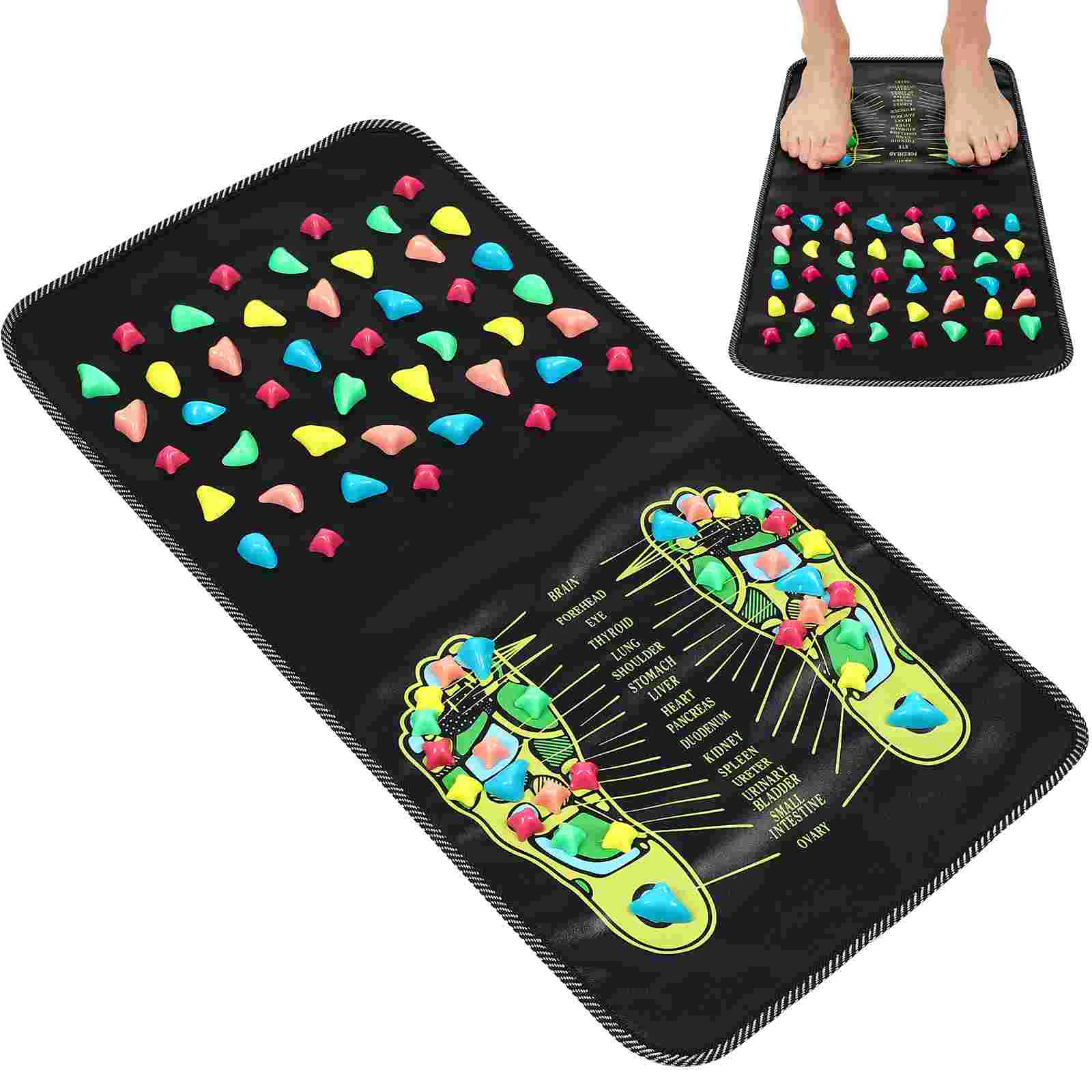 Foot Massage Cushion Compact Massager Home Use Tool Pads and Salon Mat Pp Pain Point Targeting