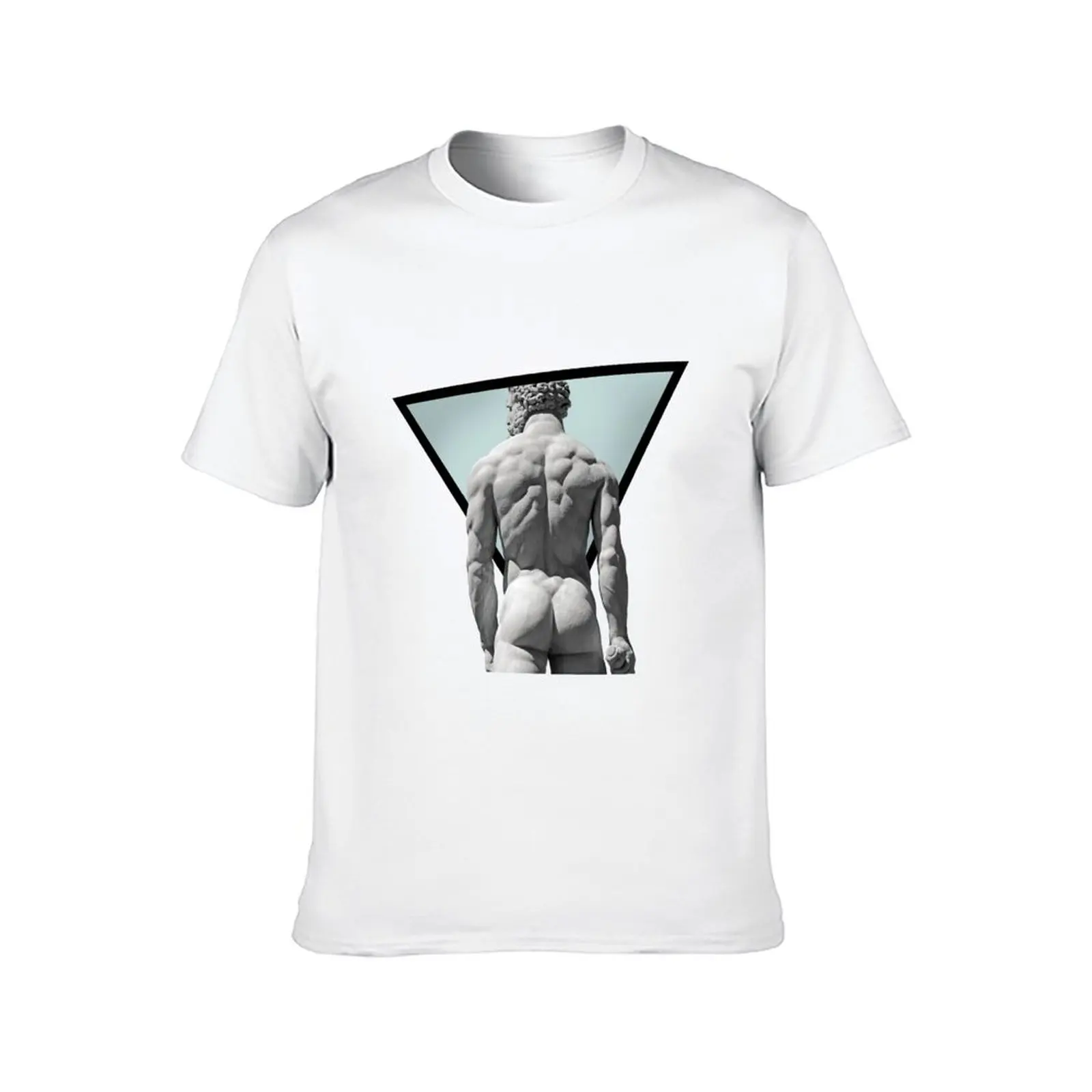 هرقل - تمثال فن البوب تي شيرت رجل تي شيرت جرافيك أنيمي تي شيرت كبير الحجم