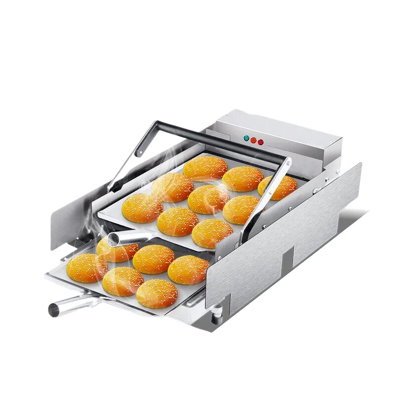 

Commercial small heating machine baking charter machine commercial automatic burger shop equipment