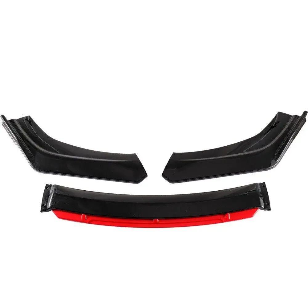 Per Mini Cooper R55 R56 F55 F56 paraurti anteriore Lip Spoiler Splitter nero rosso universale anteriore pala paraurti labbro anteriore