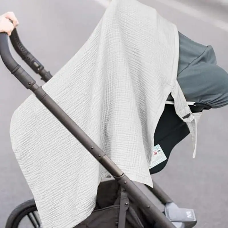 Breast Feeding Covers for Women Soft cotton Nursing Cover with Hoop Breastfeeding Supplies Child Safety Car Seat Accessories