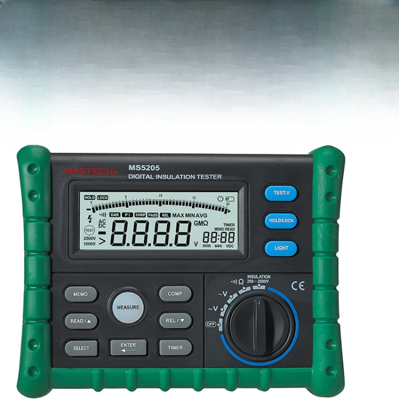 MS5205/MS5203 insulation resistance tester 2500V type/megohmmeter/digital shaker