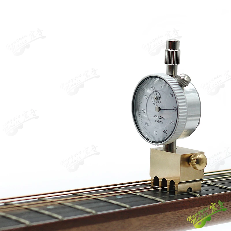 Folk-Bakelit-Gitarren-Saitenabstandsmesser, Höhenmessgerät, Studio-Handwerkzeug zur Instrumentenwartung – Detail 9