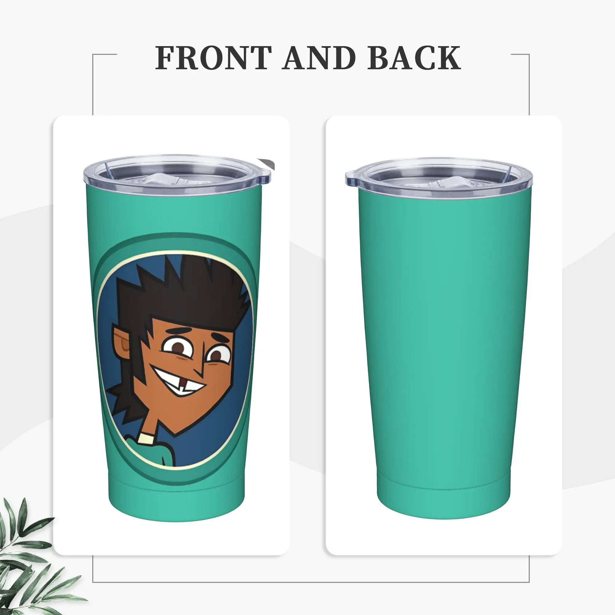 Totals Dramas Revenges Of The Island Mikes Insulated Tumbler with Lid  Stainless Steel Coffee Mugs Hot Cold Drinks Cups, 20oz