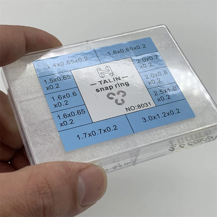 150 قطعة/صندوق 1.4-3.0 مللي متر متعدد الحجم 10-حجم متنوعة العملي ساعة معدنية انتهازي زر كليب المفاجئة حلقة بحلقة إحكام الساعاتي أداة عدة