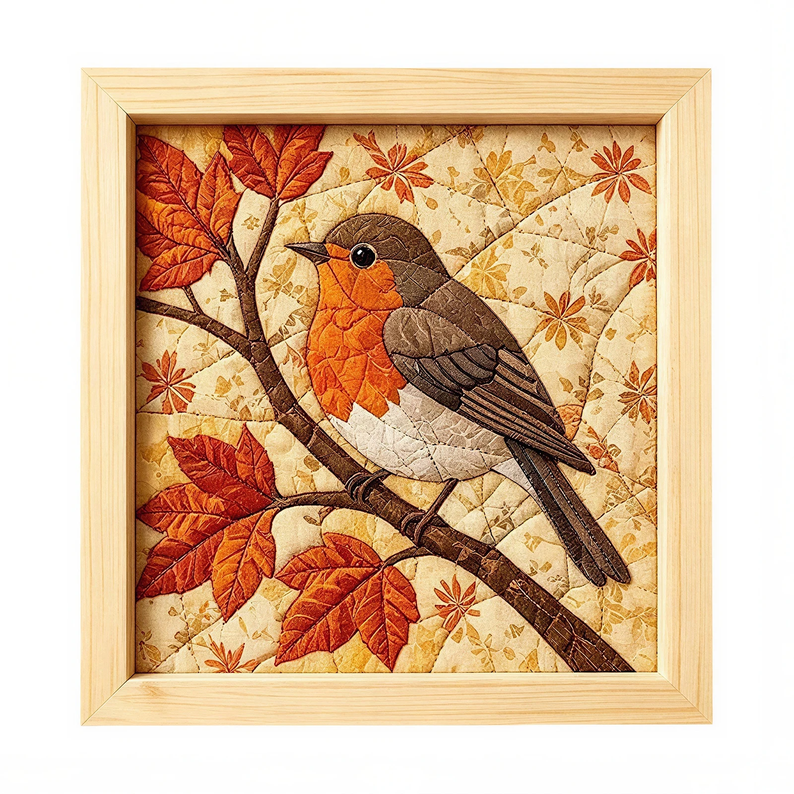 Handmade No-Sew Fabric Mosaics Made Easy with Our Adult Mosaic Craft Kit, Square 7.09x4.72x0.79inch Bird Fish Animal Ocean Theme view 5