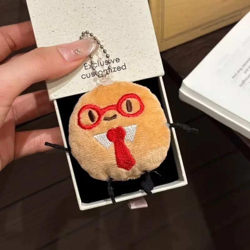 1/3Pcs Cute Plush Potato Keychain Set, Kawaii Cartoon Stuffed Doll Key Ring, Soft Fluffy Bag Charm Pendant Gift for Girls
