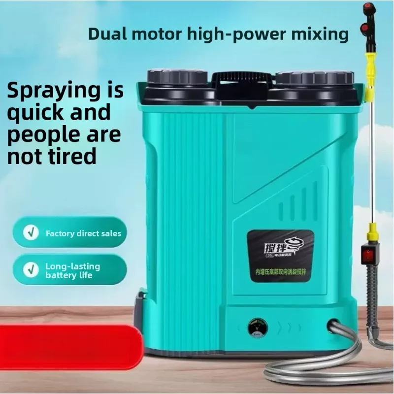 New Electric Backpack Sprayer Pesticide High Pressure Agricultural Disinfection Mixer Garden Sprayer Water Spray Mist Sprayer