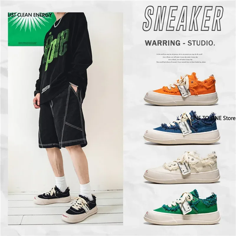 

Skateboard Street Hip-hop Shoes Men Casual Sneakers Footwear Walking Sport Shoes Outdoor Student Original Vulcanize Sneakers