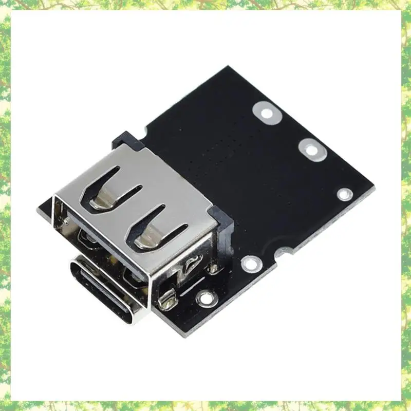 الذكية-Type-C USB 5 فولت 2A دفعة محول خطوة المتابعة وحدة الطاقة بطارية ليثيوم شحن لوح حماية شاحن ذاتي الصنع دائم مع ث