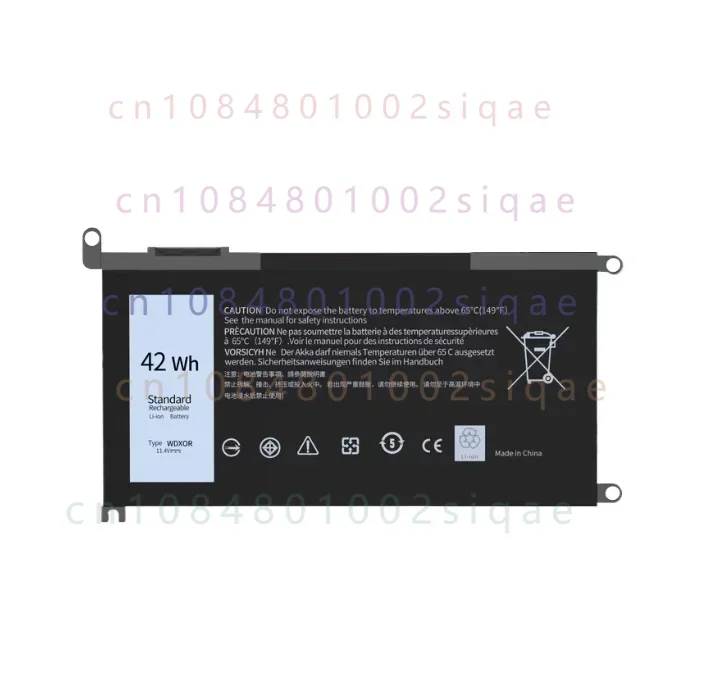 Wdxor 3300mah for dell inspiron 7000 inspiron 14 7460 15 7560 7472 7572 5570 7368 laptop battery