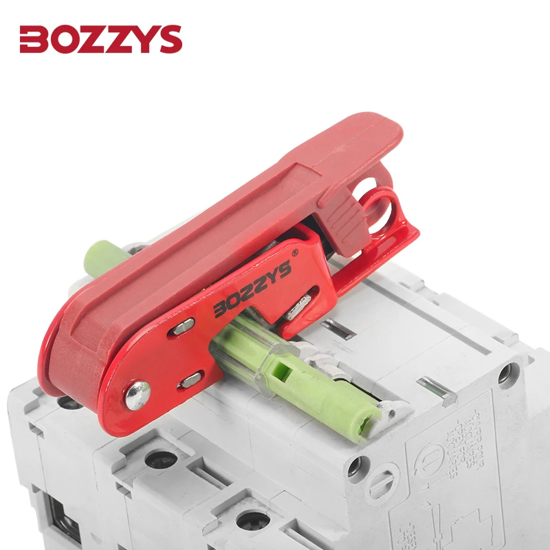 BOZZYS Multifunctional Grip Tight Circuit Breaker Lockout for Handle≤12mm or 120-240v Small and Medium Size Breaker BD-D17