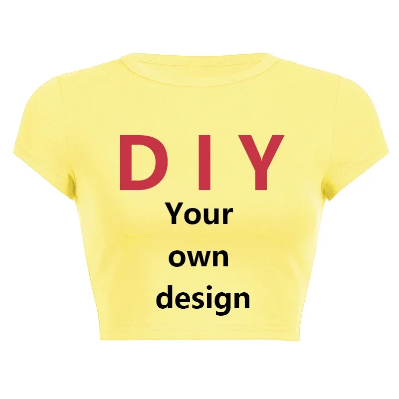 Nieuwe Uw Eigen Ontwerp Logo/Foto Wit Custom Diy T-Shirt Vrouwen Unisex Aangepaste T-Shirt Mode Zomer Tee Vrouw Kort 15 Kleuren