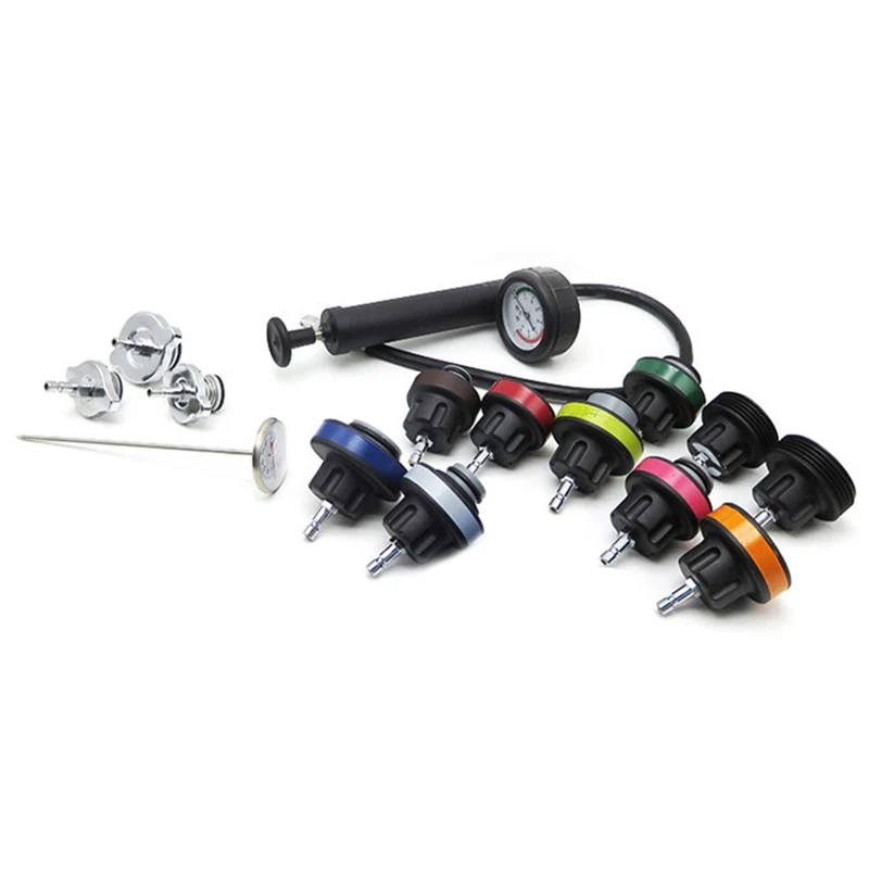 RA-14 Stuks Universele Radiator Druktester Kit Auto Watertank Lek