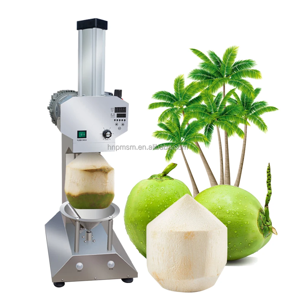 Green Coconut Peeling Trimming And Husk Shell Removing Machine With Fresh Dehusking Shaving Shell Removal And Young Coconut