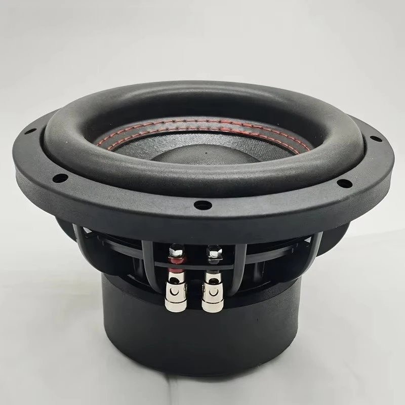 8 Inch Car Subwoofer Dual 4 Ohm, Dual Magnets Dual 2 Inch Voice Coil Bass Unit Suitable for Vehicle Car Audio System