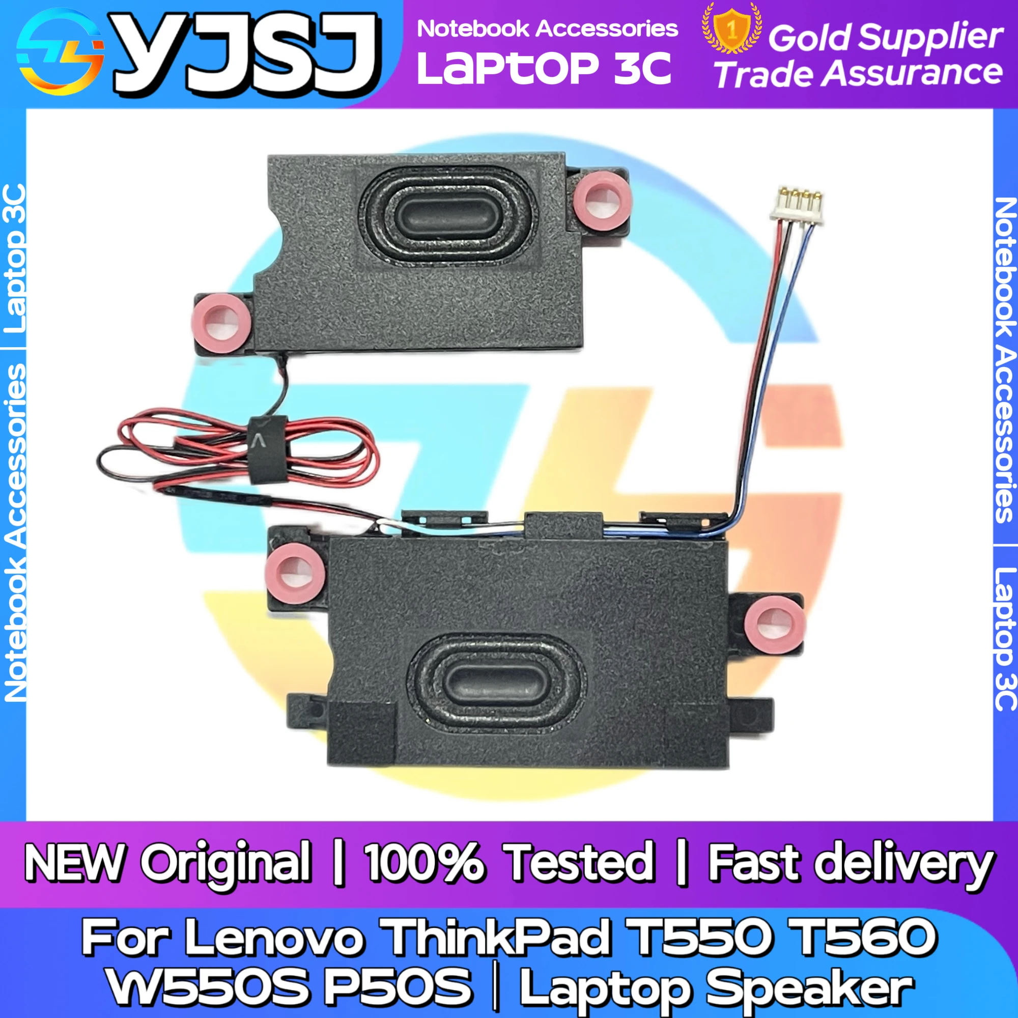 

New Original Laptop Notebook Audio Speaker For Lenovo ThinkPad T550 T560 W550S P50S built-in speaker horn audio