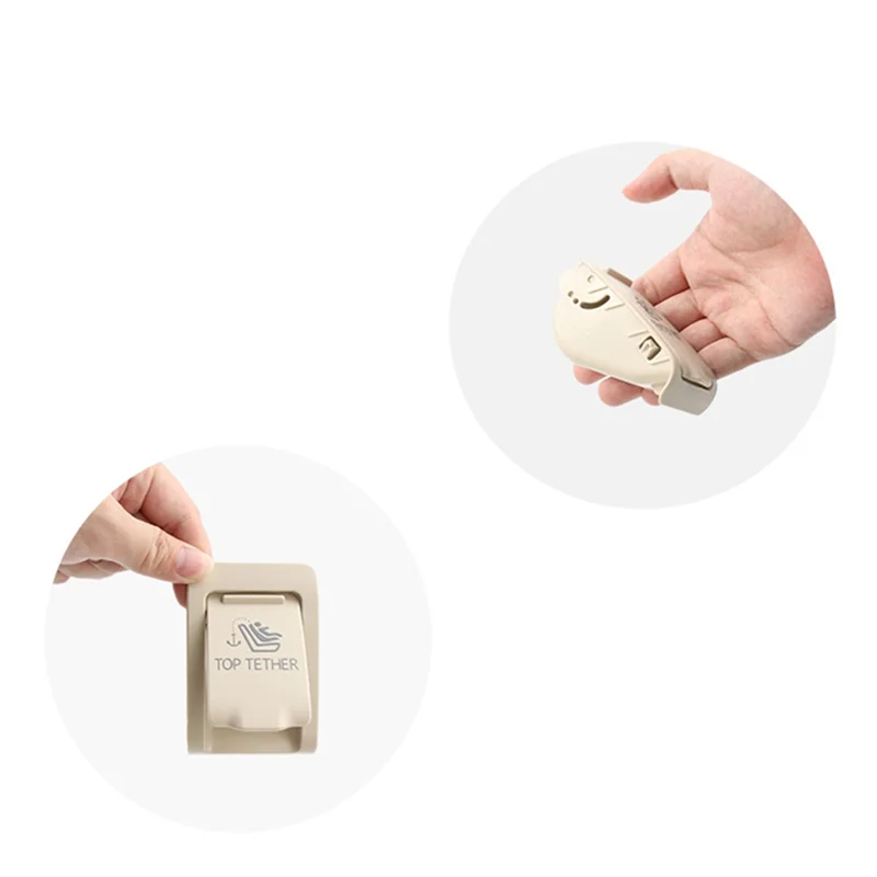 ISOFIX غطاء A2058680139 مقعد السيارة الخلفي مشبك ثابت ل W205 2015-2021 C180 C220 C250 مقعد الطفل حزام كليب B