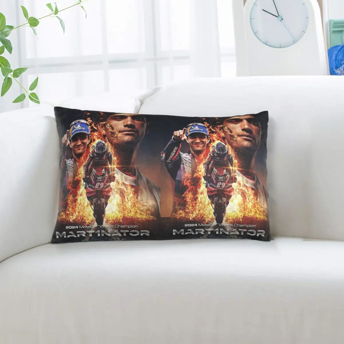 Jorge Martin Number 89 Rectangle Pillowcase Cushion Cover Decor Bedroom Bed Home Comfort Throw Pillow