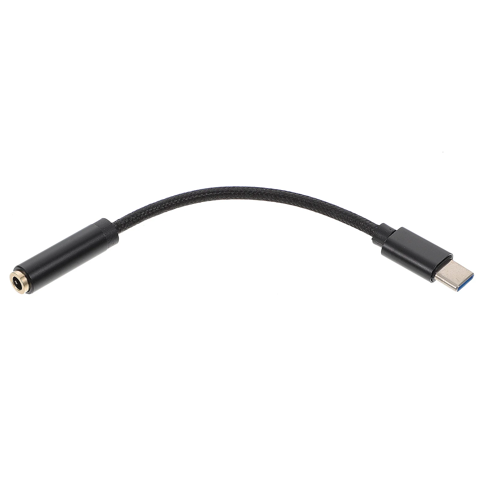 

Type-C to 3.5mm Headset Jack Adapter Durable Aluminum Alloy Shell Precision Production Stable Characteristics Earphone Adapter