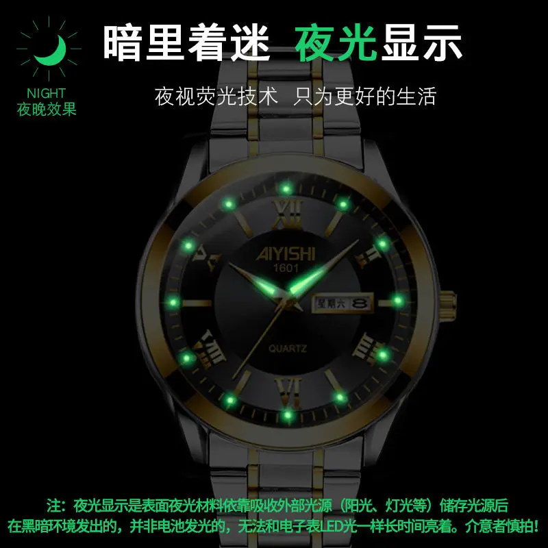 Luxury Classic Men Watches Men Fashion Military Sport Watches Stainless Steel Date Analog Quartz Watch Reloj Hombre