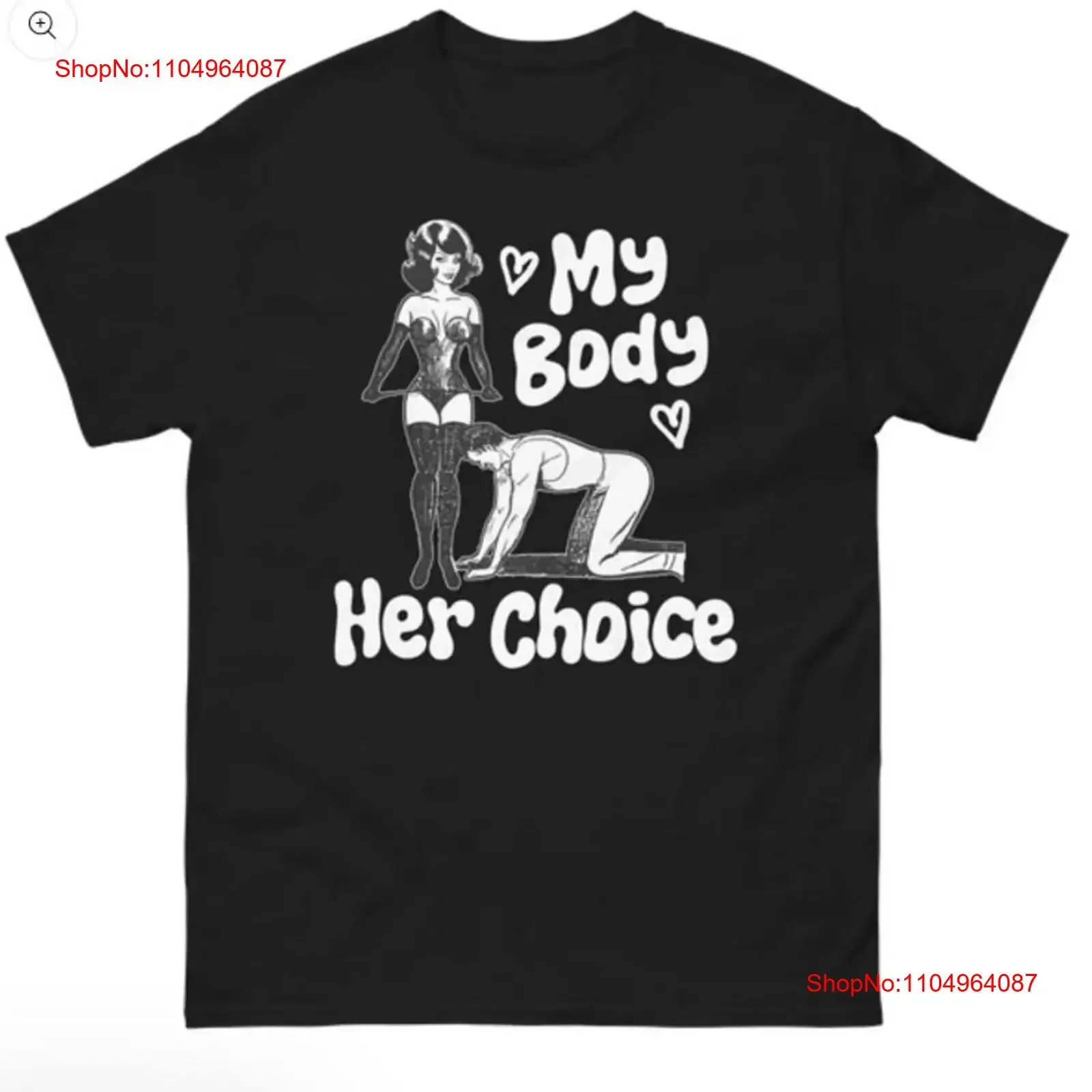 تي شيرت My Body Her Choice مضحك ميمي تي شيرت عتيق مغسول مريح ناعم للارتداء اليومي موضة قليلاً ومتعدد الاستخدامات وأنيق