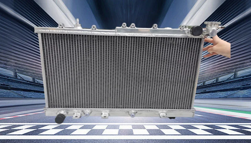 For Nissan Pulsar N14 GTIR SR20DET / Pulsar N15 2.0L 1991-2000 Aluminum radiator & Fans Automatic & Manual 1992 1993 1994 1995