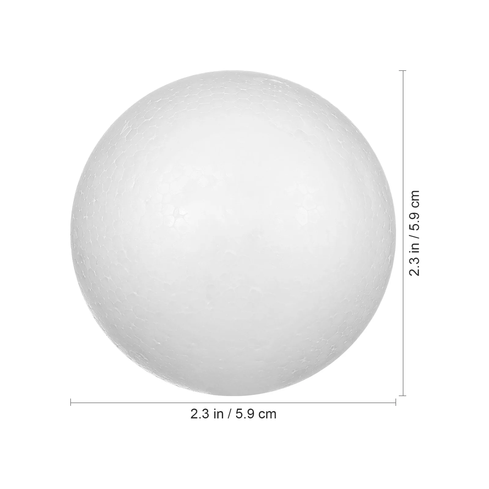 

10 Pcs Decor Decoration Polystyrene for Making Christmas Foam Ball Decorations