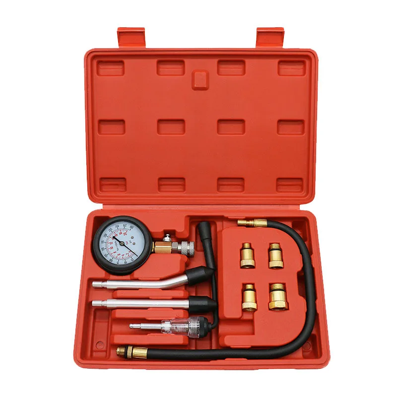 

Automobile-specific Tool Pressure Double-rod Cylinder Pressure Gauge Ignition Tester Combination