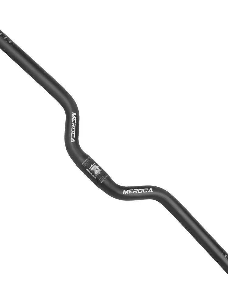 AliExpress NONE MEROCA Bike Handlebar Straight/Swallow 25.4X540/580mm Bicycle Riser Handlebar Aluminum Alloy Bicycle Parts for Mountain Bikes