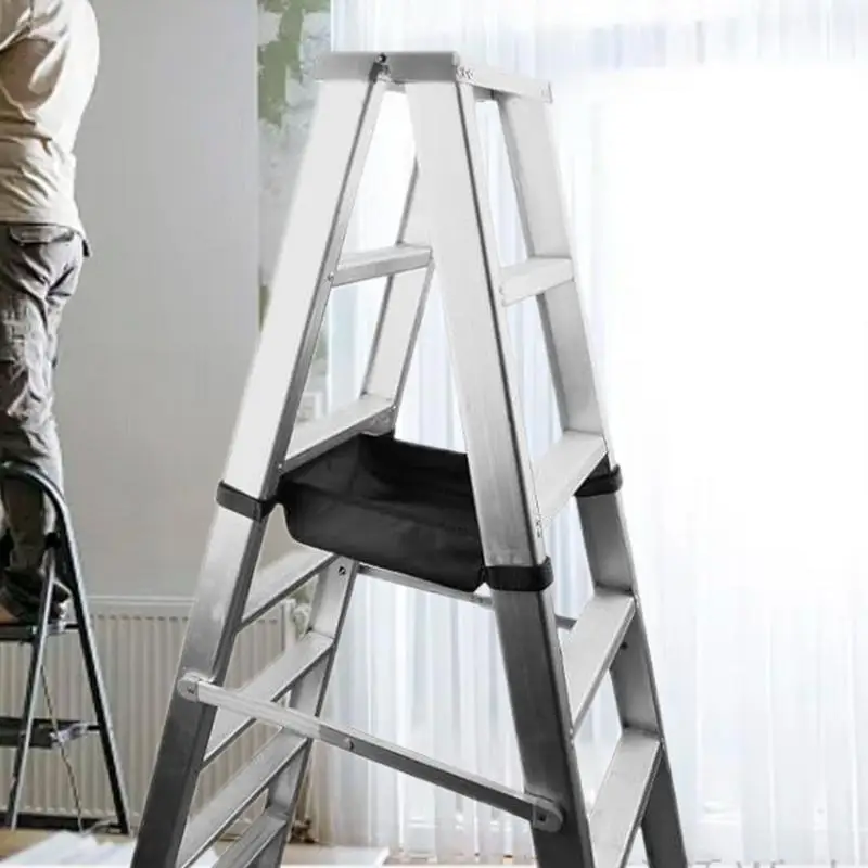 Portable Tool Bag For Ladder Portable Ladder Storage Bag Large Opening Design Storage Tool For Mechanics Plumbers Drywall