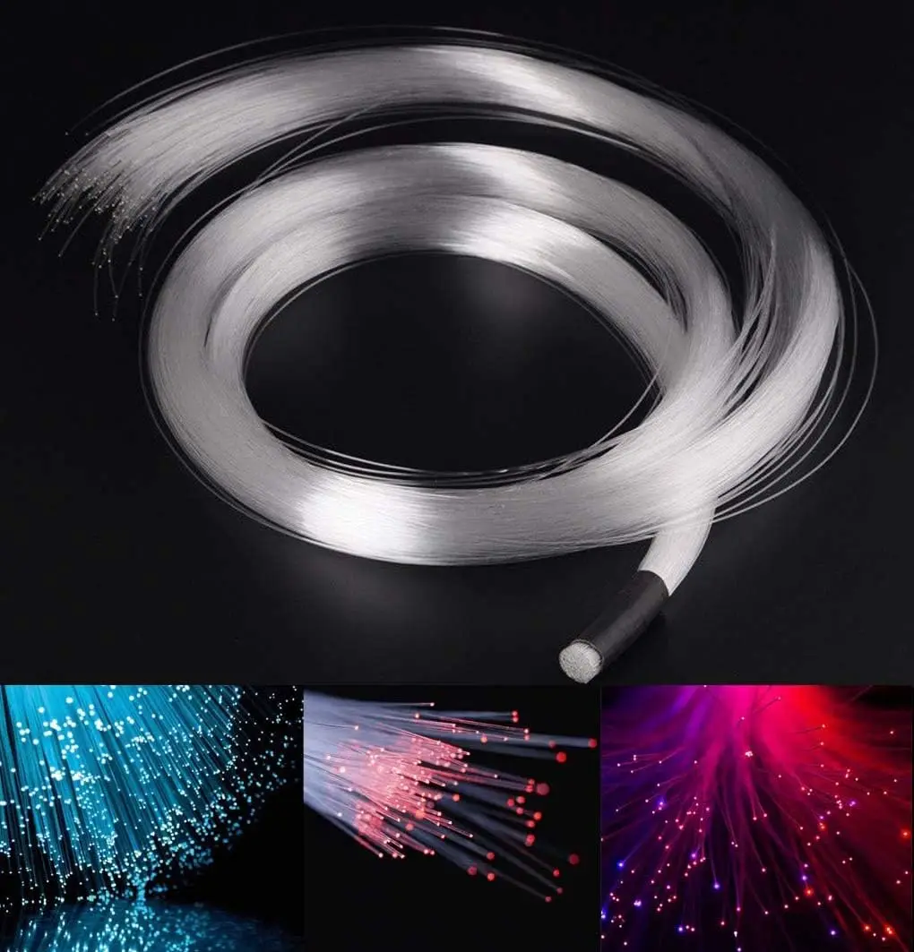 Factory PMMA Plastic Fiber Optic Cable Stands Filaments For Ceiling Car Pool Indoor
