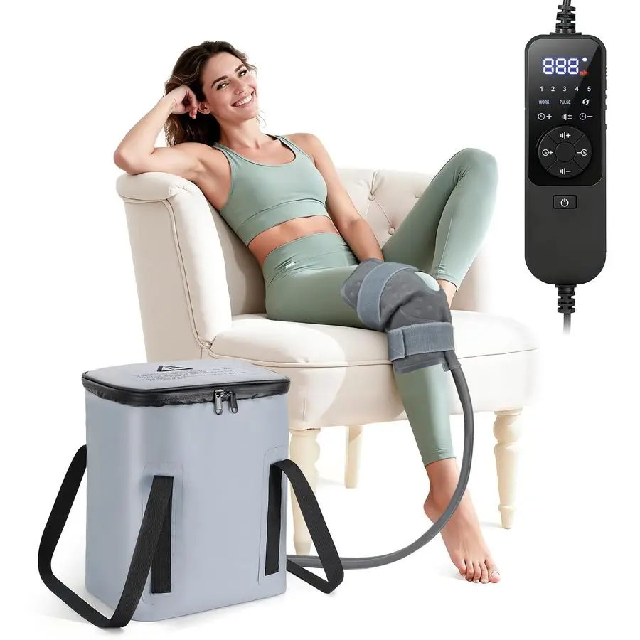 

Therapy Machine, Portable Ice Machine for Knee After SurgeryProgrammable Knee Replacement Recovery System, Cryotherapy for Post