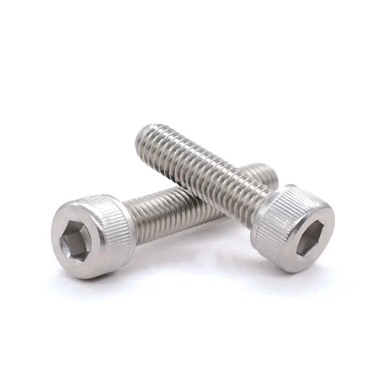 50PCS Stainless Steel Hex Socket Head Cap Screws DIN912 Allen Bolts UCF UNC Thread 0#-80 1#-64 2#-56 3#-48 4#-40 5#-40 6#-32 for