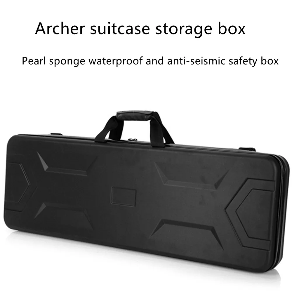 DULBOX-Valise d'Archer pour Matériel de Pêche, Boîte à Outils pour Pistolet, Arc, Flèche, Étui Cosmétique, Pack de Rangement, Sécurité, Antichoc, Sacs Imperméables