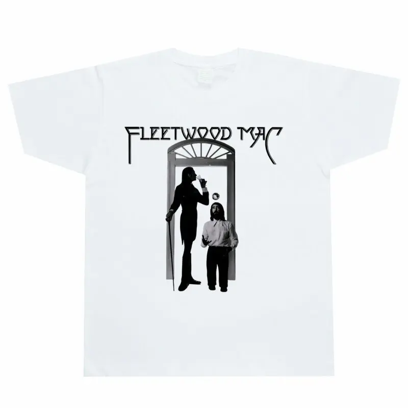 Digital Soft Rock Fleetwood Mac Logo T-Shirt Short Sleeve Women's Shirt
