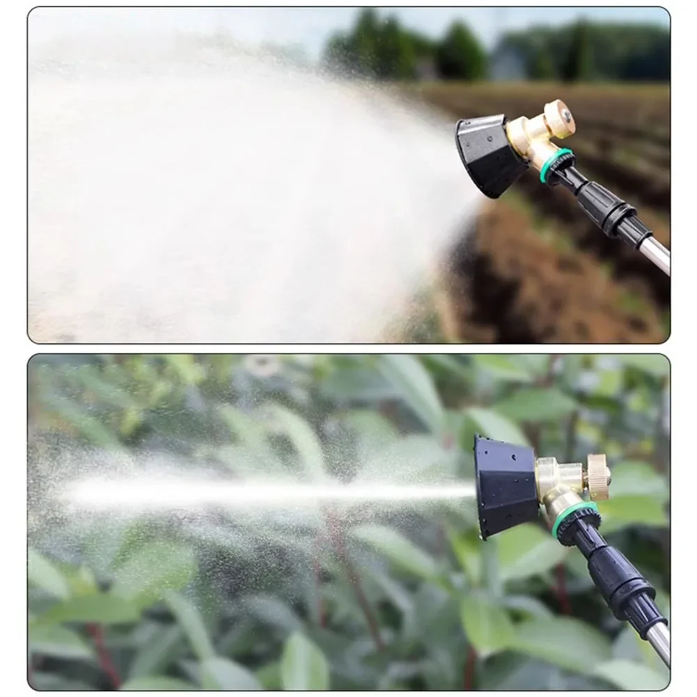 Windproof Sprinkler Agricultural Sprinkler Even Spray Pattern User-friendly Mounting Nozzle Air Vortex Spray Nozzle Tools
