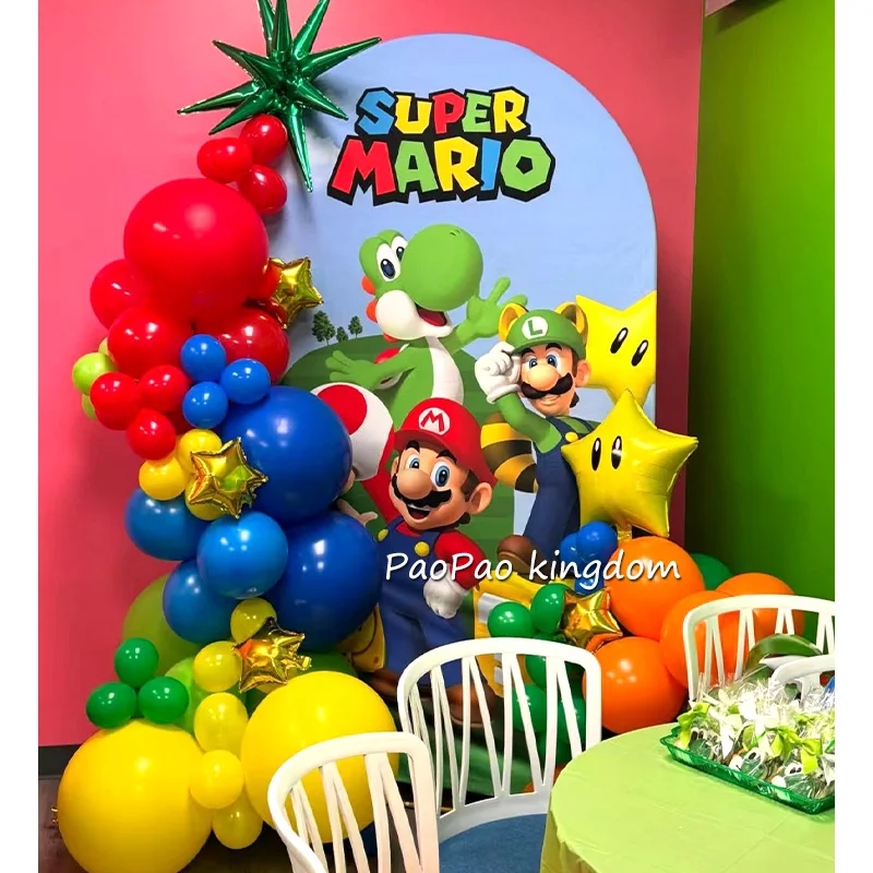 

1 Set Super Mario ThemeTheme Foil Balloons Number Aluminum Globes Balloon Number Birthday Baby Shower Party Toys Gifts