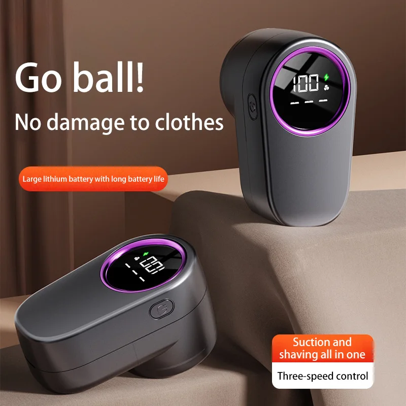 

Новый мини-триммер для волос, домашняя бритва с зарядкой, цифровой дисплей, косилка для одежды, портативный шарик для удаления волос