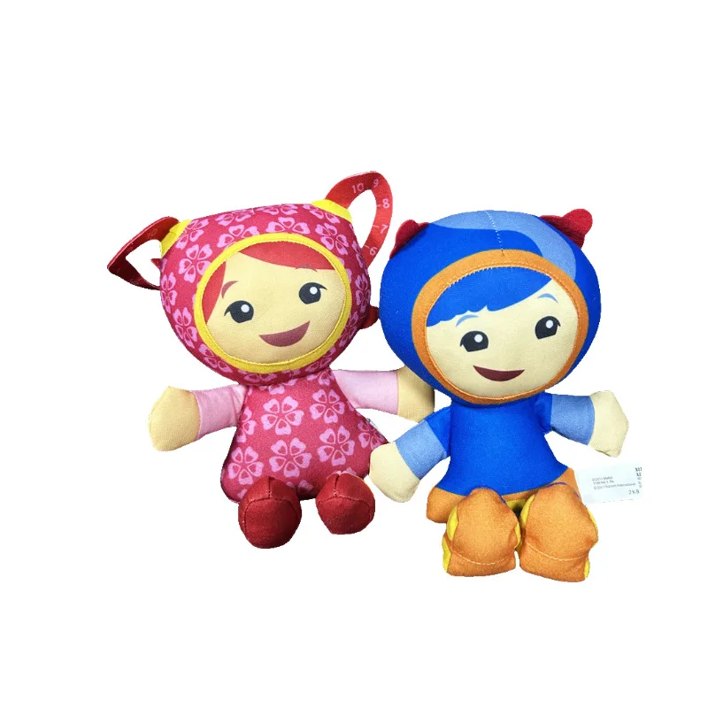 Team Umizoomi Geo Milli 봉제 인형 장난감 어린이 생일 및 휴일 선물 친구를위한 대학원 자동차 장식