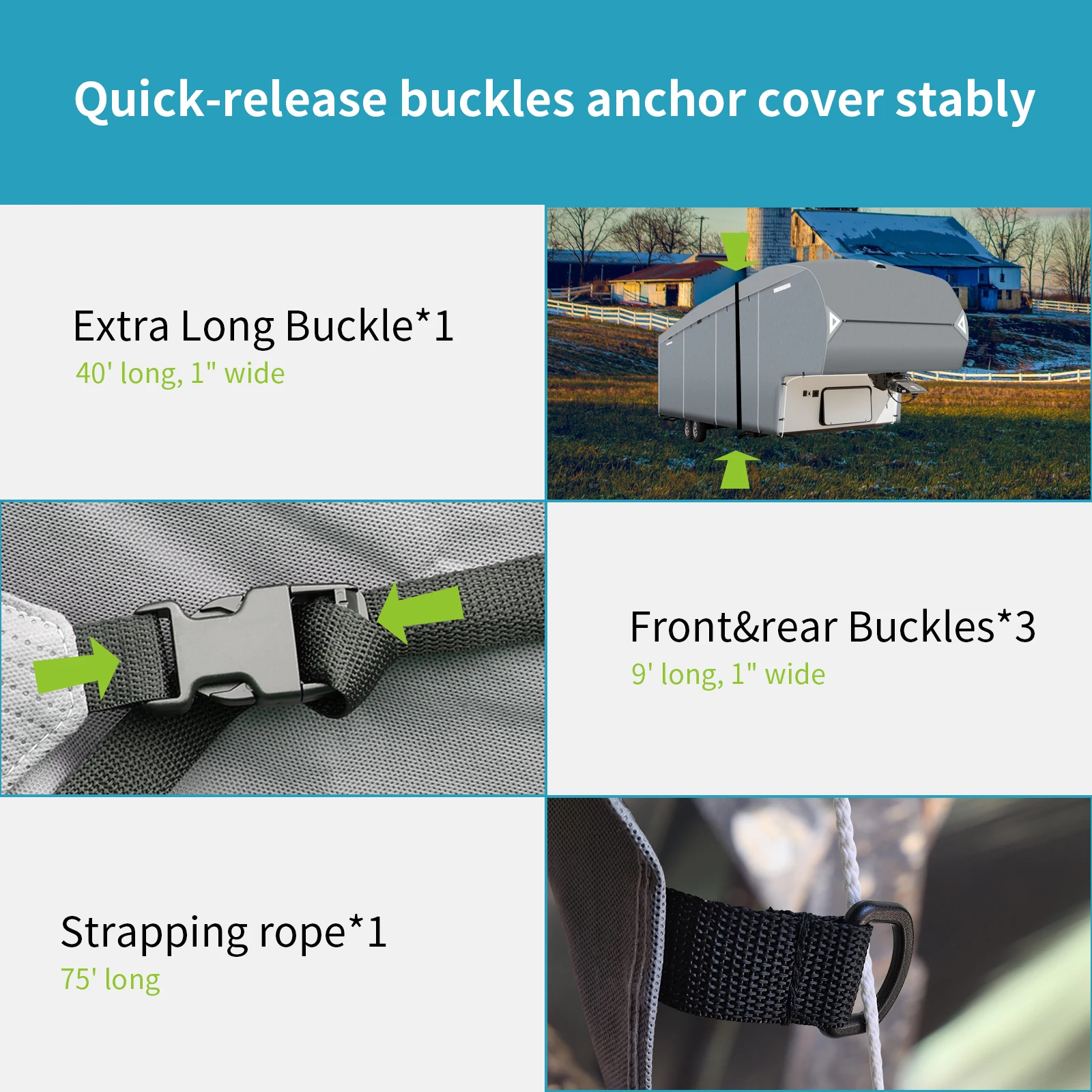 5th Wheel RV Caravan Cover, Ca - đánh giá và giá Travel Accessories Us