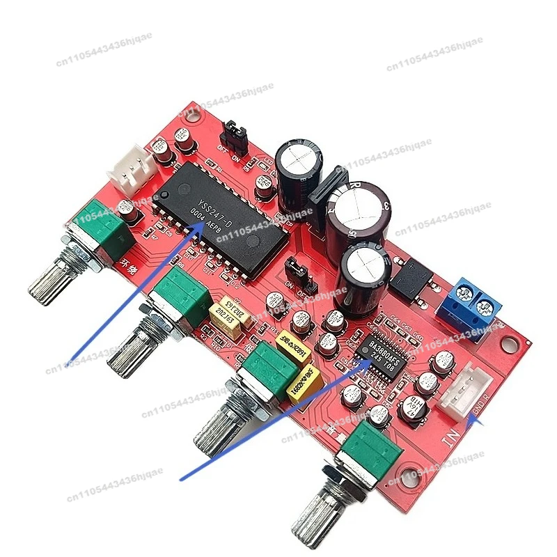 YSS247-D Tone Plate + BA3880BBE Exciter High and Bass Adjustment with Surround Stereo Binaural